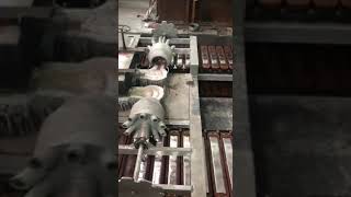 Aluminum Ingot Casting Conveyor [upl. by Drisko]