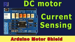 Current Sensing with Arduino Motor Shield with L298N L298P [upl. by Misa787]