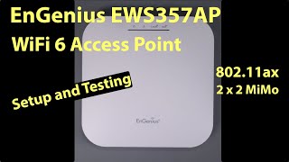 EnGenius EWS357AP WiFi 6 Access Point [upl. by Krawczyk41]