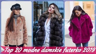 Top 20 🧥 modne damskie futerko 2019 [upl. by Vigen650]