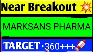 MARKSANS PHARMA SHARE LATEST NEWS TODAYMARKSANS PHARMA SHARE TARGETMARKSANS PHARMA SHARE ANALYSIS [upl. by Nitnilc]