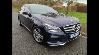 2015 Mercedes Benz E Class 21 E220 CDI BlueTEC AMG Line 7G Tronic Plus 4dr [upl. by Agiaf451]