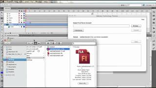 Adobe Wallaby How to convert Flash Fla Files into HTML5 [upl. by Woodall]