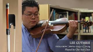 Lee Guthie viola bow  CheYen Chen  at the Metzler Violin Shop [upl. by Kari]