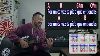 Pijamas  Babasonicos  cover acustico   Letra  Acordes de guitarra [upl. by Jorgan]