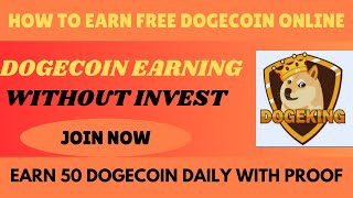 How To Earn Free Dogecoin Online Without Investment  Get Free Dogecoin  Earn Free Dogecoin Without [upl. by Netsoj]