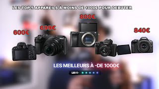 TOP 5 QUEL EST LE MEILLEUR APPAREIL PHOTO MOINS CHER POUR DEBUTER EN PHOTO [upl. by Archibold702]