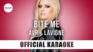 Avril Lavigne  Bite Me Official Karaoke Instrumental  SongJam [upl. by Nimrak]