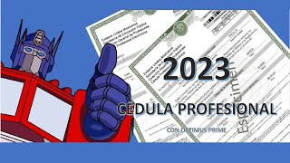 ‼️CÓMO TRAMITAR TU CEDULA PROFESIONAL 2024 l en 3 minutos ✅ [upl. by Einallem]