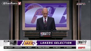 2017 NBA Draft Round 1 Draft Picks From 1 to 30 highlights [upl. by Kiehl95]