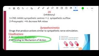 lec 9 pharma sympathomimeticsGenpharma [upl. by Spence]