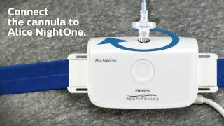 Alice NightOne Patient Setup  Philips  Sleep Diagnostic Testing [upl. by Lairea]