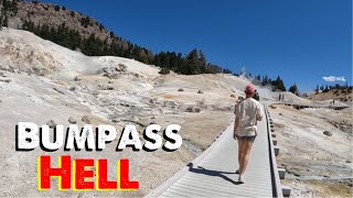 Bumpass Hell in Lassen volcanic NP [upl. by Frodeen]