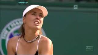 Martina Hingis vs Ai Sugiyama 2006 Wimbledon Highlights [upl. by Baelbeer725]