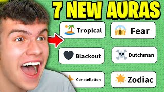 HOW TO CRAFT ALL 7 NEW RECIPES FOR AURA CRAFT 280 NEW UPDATE Roblox [upl. by Reprah]