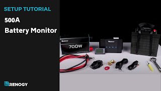 Renogy 500A Battery Monitor [upl. by Manton]