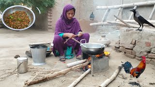 village life daily routine village life cooking real style food [upl. by Bekki42]