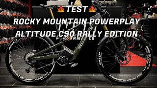 Test ROCKY MOUNTAIN POWERPLAY ALTITUDE C90 RALLY EDITION By MDN PERFORMANCE [upl. by Piane]