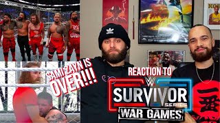 Survivor Series Wargames Reaction  Sami Is OVER [upl. by Dubenko]