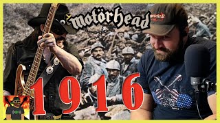 When Lemmy Makes You Cry  Motörhead  1916  REACTION [upl. by Drucie]