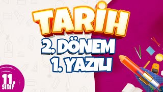 11 Sınıf 2 Dönem 1 Yazılı Hazırlık  Tarih [upl. by Leta]