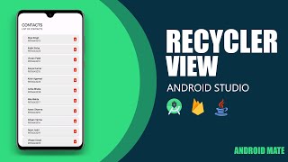 Implementing RecyclerView in an Android App with Android Studio and Firebase  StepbyStep Tutorial [upl. by Wilen516]