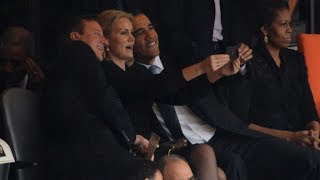 Selfie etiquette a diplomacy lesson for politicians [upl. by Drusus73]