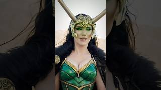 Asked a Loki cosplayer to film an EPIC video RESULTS loki lokiseason2 tva sylvie [upl. by Macpherson370]