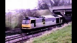 Class 60s on the MerryGoRound coal trains at Didcot Power Station All Long Gone [upl. by Akerdna]