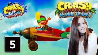 FLYING A BLIMP  Crash Bandicoot N Sane Trilogy Gameplay Walkthrough Part 5 [upl. by Mcbride]