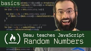 Random numbers amp parseInt  Beau teaches JavaScript [upl. by Rebor71]