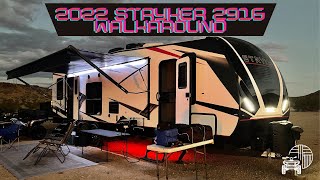 Our 2022 Stryker 2916 Toy Hauler by Cruiser RV  Come Take a Tour [upl. by Shank]