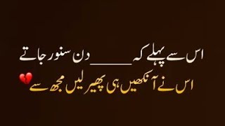 Beat Urdu poetry 💔  2line Urdu poetry  Urdu poetry Urdu collection [upl. by Naldo]