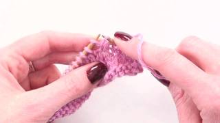 Knitting Help  Picking up Wraps [upl. by Lonny307]