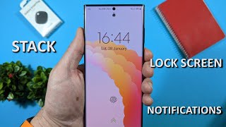 Stack View Lock Screen Notification On Every Samsung [upl. by Katz]