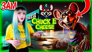 🚫 NUNCA VAYAS a CHUCK E CHEESE en LA NOCHE… 😱🧀😈 Un ANIMATRONICO me HABLÓ [upl. by Triley]