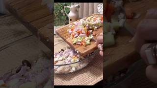 Salad salad healthylifestyle healthydiet saladrecipe saladforweightloss diet shorts youtube [upl. by Oiredised]