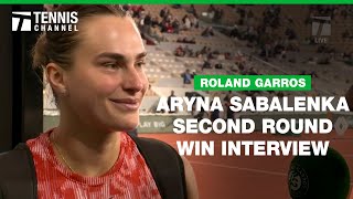 Aryna Sabalenka Discusses Match Preparation And Drop Shots  2024 Roland Garros Second Round [upl. by Riegel]