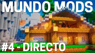 DIRECTO  ¡VAMOS MEJORANDO  MUNDO MODS 4  T2  Minecraft [upl. by Quenna]