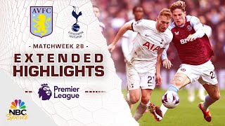 Aston Villa v Tottenham Hotspur  PREMIER LEAGUE HIGHLIGHTS  3102024  NBC Sports [upl. by Retsel]