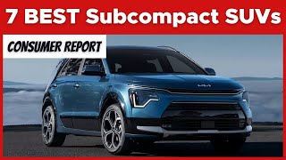 7 Best Subcompact SUVs Recommended for 2024  SUVs To Buy [upl. by Mychael]