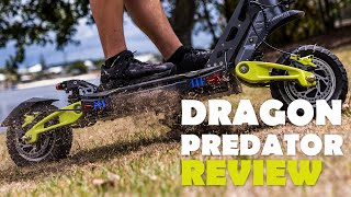 Dragon Predator EScooter Review Unleashing the Ultimate Ride 🐉🛴 [upl. by Kerat]