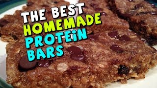 The Best Homemade Protein Bars  No Bake amp Cheap [upl. by Enninaej905]