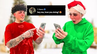 READING EACH OTHERS NAUGHTY DM’s Vlogmas Day 17 [upl. by Ciel]