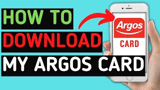 How to download And Install My Argos Card App  Latest Tutorial [upl. by Annoda]