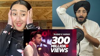 Indian Reaction to Coke Studio Season 8 TajdareHaram Atif Aslam  Raula Pao [upl. by Merriott]