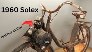 Petrol Heads version of an ebike 1960 1700 solex restoration stage one [upl. by Qooraf]