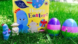 IN THE NIGHT GARDEN Happy Easter Egg Read Along Story Book [upl. by Granese]