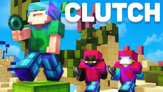 The Most INTENSE 1v4 Clutches in Ranked Bedwars [upl. by Zenas]