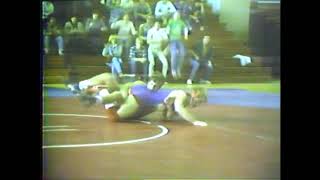 oths wrestling 1980 chad watkins of ocean vs dan deconti of manalapan [upl. by Oaht]